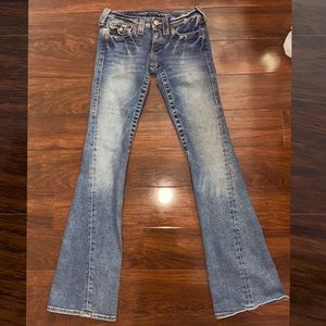 true religion low rise bootcut jeans